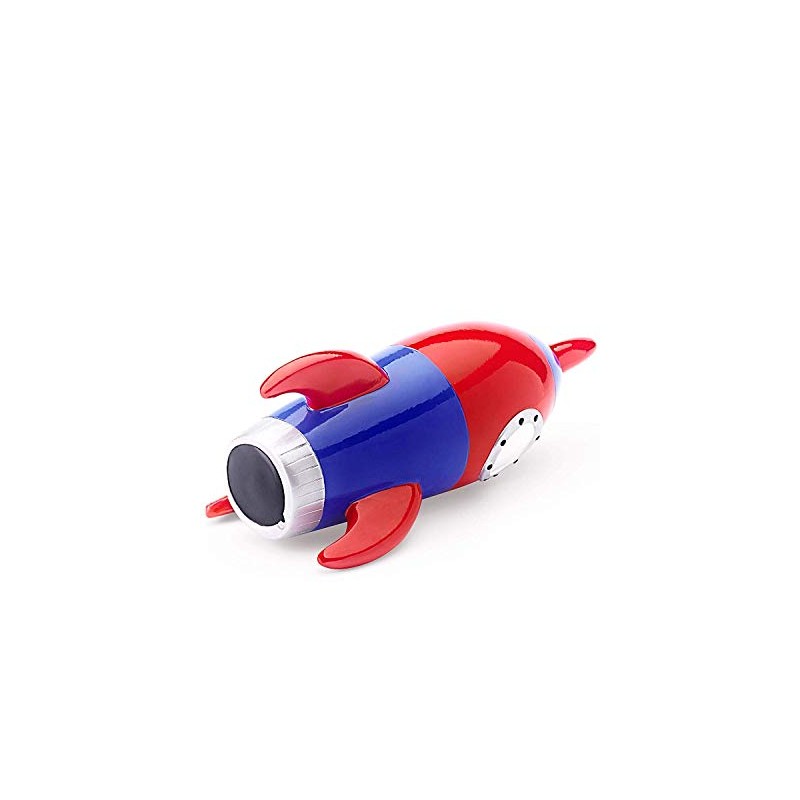 Mousehouse Gifts Childrens Rocket Space Themed Piggy Bank Money Box