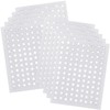 0.3" Diameter Silver Star Stickers - 4320 Pcs, 40 Sheets