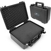 CASEMATIX 18" Waterproof Hard Case with Customizable Foam for Portable