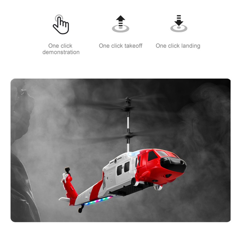 RC Helicopter Intelligent Obstacle Avoidance Gesture Sensing HD Dual Camera