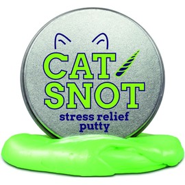 Cat Snot Stress Putty – Stress Relief Toys Crazy Cat Lady Gifts Funny Cat Kitten Gifts Stocking Stuffers for Girls Stocking Stuffers for Women Cat Boogers by Gears Out
