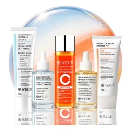 Kit Facial Weud Antiarrugas Hidratante Reafirmante