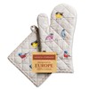 Maison d' Hermine Spring/Summer Set with Oven Gloves and Pot
