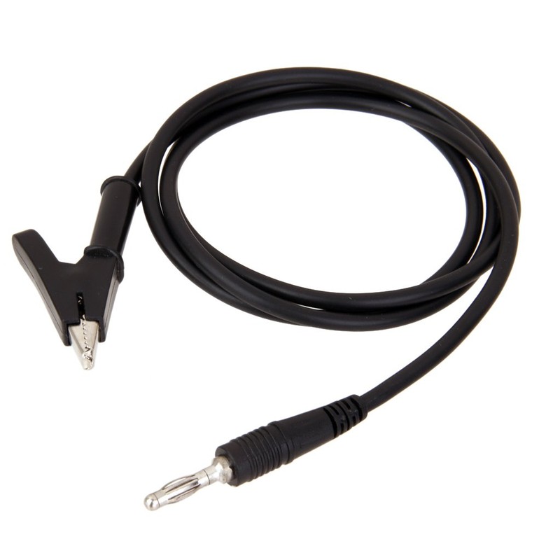 [Generic Product] Alligator Clip Clamp Test Probe Cable Lead 15A