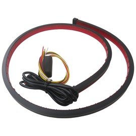 BLUE ELF UPGRADED 40inch Car LED Rear 3rd Stop Brake Strip Light Signal Lamp with Brake, DRL Drive Light, Turn Signal, With Flash, Flow Modes