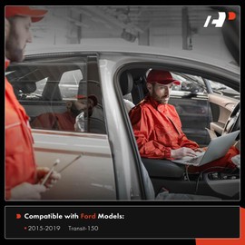 A-Premium 2-PC Rear Reverse Backup Parking Assist Sensor Compatible with Select Ford Models - Transit-150 2015 2016 2017 2018 2019, Replace# 99228TB