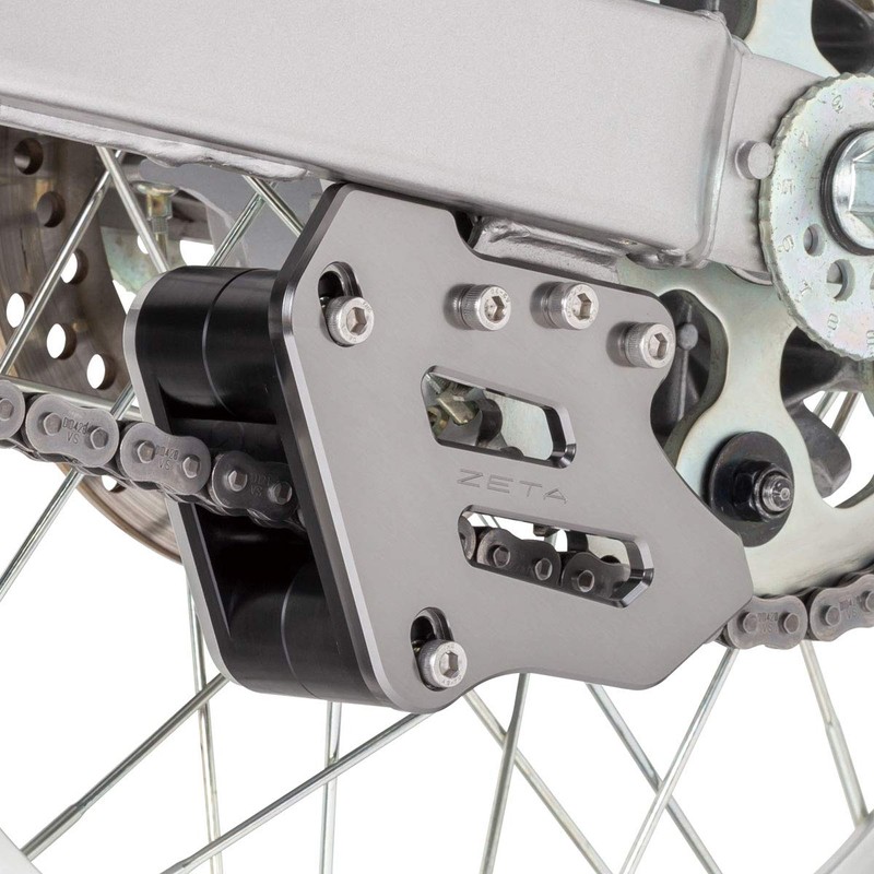 ZETA RACING SEROW250 '05-20 TRICKER '04-18 Durable Chain Guide Titanium