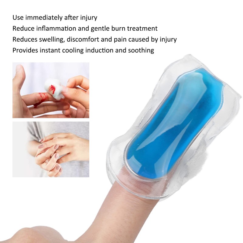 6cm Finger and Toe Gel Ice Pack, Compression Cold Pack