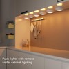 LED Puck Lights with Remote Control, Under Cabinet Lighting Stick