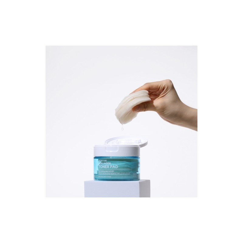 Tenzero Moisture Collagen Pad 160g (70 sheets) / 텐제로 모이스처