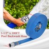 findmall 1-1/2 x 100FT Heavy Duty Pool Backwash Hose, Reinforced