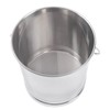 KONKENIE 14L Stainless Steel Bucket with Lid & Handle Coffee