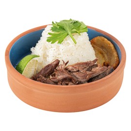 Restaurantware-Terra Tek 8.8 Ounce Terracotta Cazuelas, 10 Blue Glazed Clay Pots For Cooking - Oven-Ready, Microwavable, Terracotta Serving Pots, Dishwashable, For Cooking And Serving