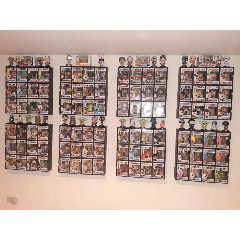 Funko Pop Display shelf Kubbie SIX PACK! Holds 72 Pops