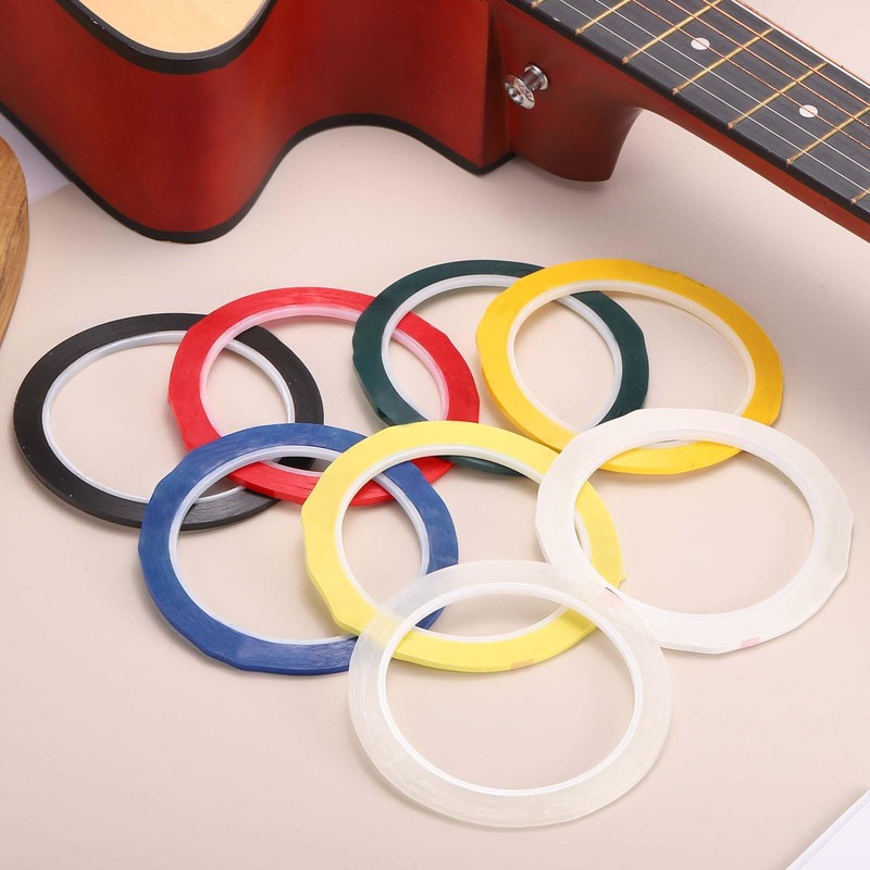 MECCANIXITY 216 ft 2 Rolls Violin Fingerboard Tapes 3mm Light