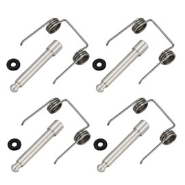 Notonmek 4PCS 877-825 Feeder Spring 877-761 Feeder Shaft 877-826 Shaft Ring Washer Set Compatible With Hitachi Coil Roofing Nailer NV45AB NV45AB2 NV45AE NV45AA NV45AB2M NV45AES NV50A1 NV50AP2 NV50A1M