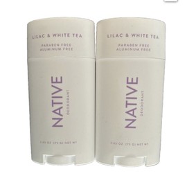 Native Natural Deodorant without Aluminum and Parabens 2-Bars