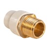 Everflow Supplies BRCPM034-NL 3/4" Adapter Fitting with a Brass Male