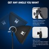 Softbox Lighting Kit, NiceVeedi 16'' x 16'' Softbox Photography Lighting
