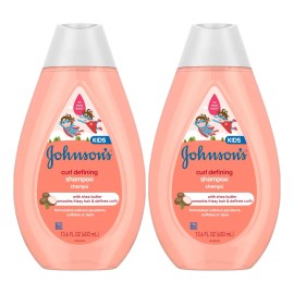Shampoo Johnson's Baby Definición De Rizos 400 Ml, Paquete D