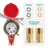 Watflow DN20 Water Meter 3/4" NPT,AWWA C708 Certification Gallon Water