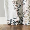 No. 918 Amelie Botanical Print Energy Saving Grommet Curtain Panel,