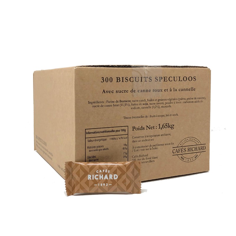 Cafés Richard Speculoos Cookies (300 count)