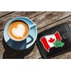 Klassek Canada Flag Canadian Map and Coat of Arms COA