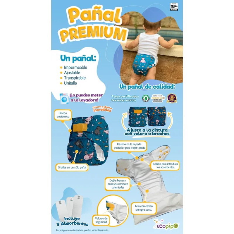 Ecopipo Pañal Unitalla G4