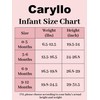 Caryllo Baby Sleepsuits with 2-Way Zipper, Baby Grows Zipper Onesies
