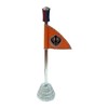 Khanda (Nishan Sahib) Flag for Car Dashboard and tabletop -