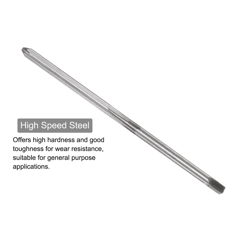 QUARKZMAN Hand Reamers, 2 mm H8 Metric Reamer Drill Bit