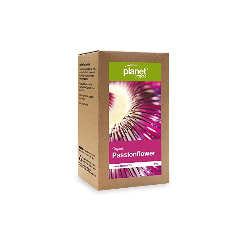 Planet Organic Passionflower Loose Leaf Tea, 50 g