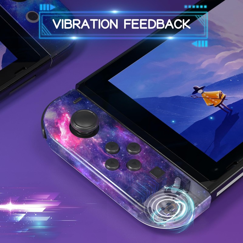 Controller for Switch, Switch Controllers Left and Right Support Vibration/6-Axis