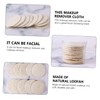 VICASKY 10Pcs Natural Loofah Makeup Remover for Gentle Facial Cleansing
