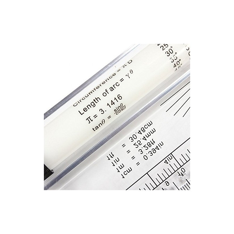 30cm Pockos Rolling Ruler for Students, Artists, Architects, Engineers for