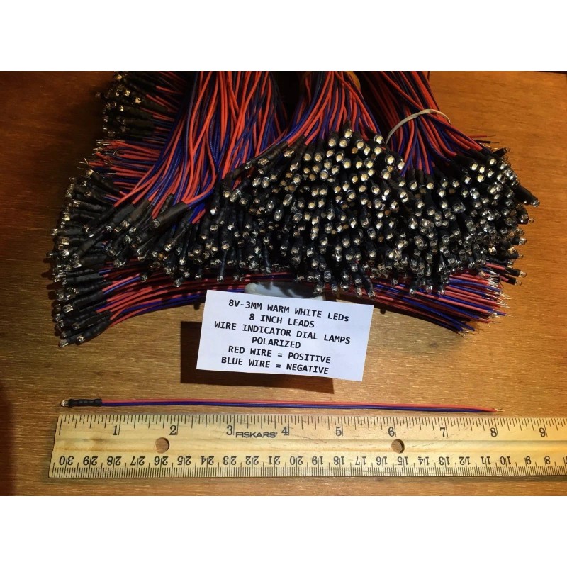 Sansui LED LAMP KITS QRX-5500 /QRX-6500 /QRX-7500 - 8v WARM