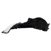 TRQ TRQ Front Left Inner Fender Liner Black Drivers Side
