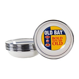 Golden Rabbit Enamelware - Set of 6-4oz Tasting Dishes (Old Bay)