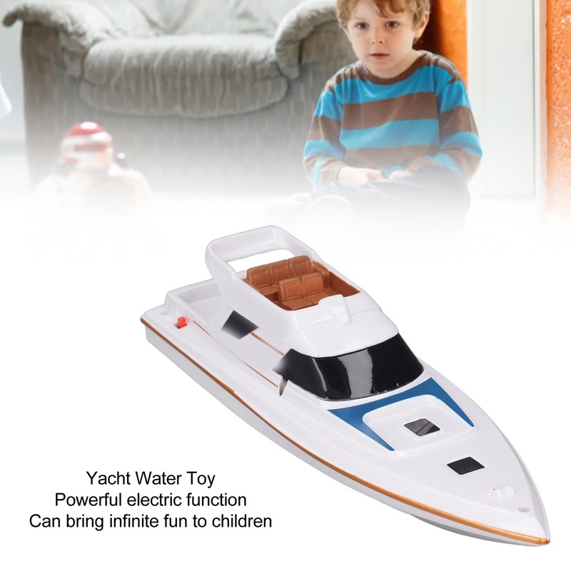 Electronic Yacht Water Toy Realistic Racing Educational Multi Functional Speedboat