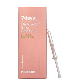 PS.PRETTYSKIN VEGAN Daily Lacto Feminine Inner Y-zone Care Gel Product (0.06oz.) x 7CT, EWG Green Grade, pH4.5-5.5