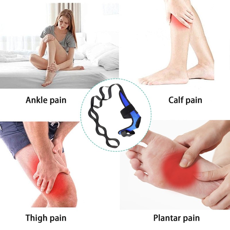 AWAVM Yoga Stretching Strap, Ankle Assist Stretcher, Fitness Leg Stretcher