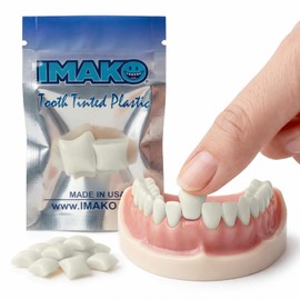 Imako Cosmetic Teeth Extras (Tooth Tinted Plastic)- Natural Color by Imako