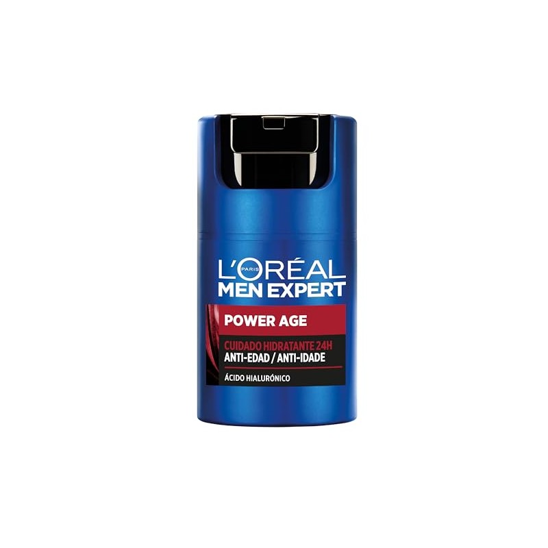 LOREAL Men Expert Crema Hidratante Anti-Edad Integral con Extracto de