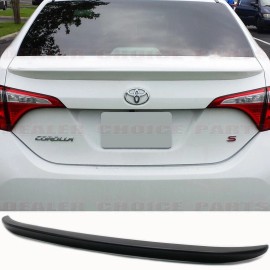 Hyper Wings For 2014 2015 2016 2017 2018 2019 TOYOTA Corolla Factory Style Spoiler UNPAINTED