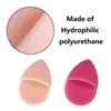 2 Pcs Face Cleaning Puff Exfoliating Sponge Reusable Facial Make
