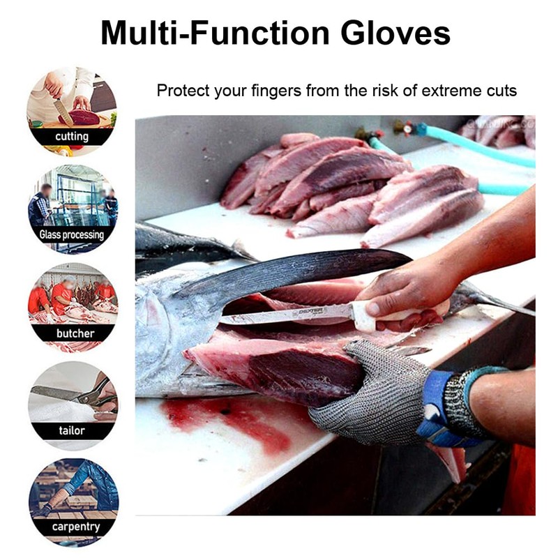 SUJAYU Cutting Gloves Cut Resistant Gloves, Level 9 Cut Proof