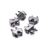 Stainless steel wire rope clamp grip bulldog clip marine grade