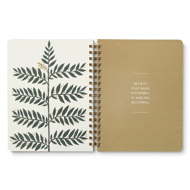 Compendium Spiral Notebook – Good Things Are Always Beginning –