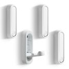 teasteam Foldable Wall Hooks 4Pcs Folding Coat Hook for Hanging